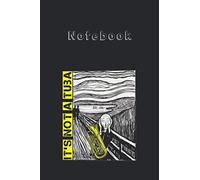 Notebook: Euphonium Tuba Player The Scream Painting Funny Gift Medium Size 6'' x 9'' Cello NotebookWhite Paper Blank Journal with Black Cover 116 pages for Men and Women