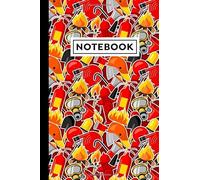 Notebook: Firefighter Notebook - Firefighter Themed Gift For Future Firefighters, Fire Chiefs And Firemen - Firefighter Journal - Great For Journaling ... Lined Pages With Firefighter Themed Borders