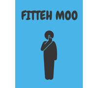 Notebook - Fitteh Moo - A Fun Indian Asian Hindi Gujarati Urdu Punjabi LINED Notebook/ Journal. Travel Friendly. 200 pages. 90gsm paper. A4 Notebook. Novelty Gift. Back to School