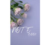 notebook flower: Blank Lined Notebook"6 x 9" dimensions to Write In for Notes, To Do Lists, Notepad, Journal, Funny for flower Lover, Soft Cover, Matte Finish