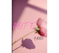 notebook flower: Blank Lined Notebook"6 x 9" dimensions to Write In for Notes, To Do Lists, Notepad, Journal, Funny for flower Lover, Soft Cover, Matte Finish