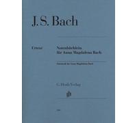 Notebook for Anna Magdalena Bach - piano - (HN 349)