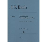 Notebook for Anna Magdalena Bachno fingeringsPiano: Instrumentation: Piano solo, Voice and Piano