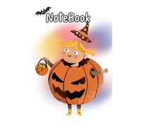 Notebook for cute halloween day: 150 page size 6' x 9 nich