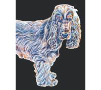 Notebook for Dog (Cocker Spaniel) : Size 8.5 x 11 inches 100 Pages with lines
