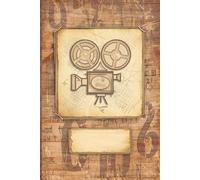 Notebook for Film Professionals & Fans: With Puzzles on "Cinematography" || Antique Vintage Art Style || Gift Idea for Filmmaker: Film Director / Producer, Actor, Cameraman, Editor, Screenwriter