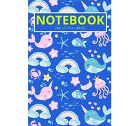 Notebook for Little Ladies: Personal Notebook/Diary/Journal for Girls 100 Wide Ruled Pages, 6 x 9 Inches | Great Gift for Home Schooling with Cute ... the Cover | Merry Christmas, Happy New Year