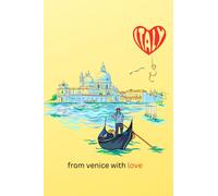 Notebook: From Venice with Love Design Blank Lined Journal