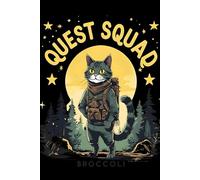 Notebook: Funny Cat Adventure , 6x9 Blank Lined Notebook Journal - Ideal for Cat Lovers, Fantasy Fans, and Creative Writing