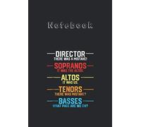 Notebook: Funny Music Choir Singing S Men Kids Funny Choir Joke Medium Size 6'' x 9'' Cello NotebookWhite Paper Blank Journal with Black Cover 116 pages for Men and Women