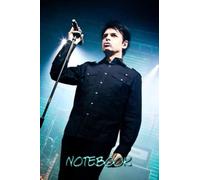 Notebook : Gary Numan Blank Lined 100 pages. Scholl Notebook For Employee, Coworker, Birthday, Christmas #222