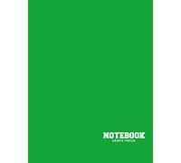 Notebook Graph Paper : Graph Paper Composition Notebook, Light Green, Squared Journal -100 pages - Large (8.5 x 11 inches) - Journal for Student