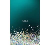 Notebook: Great lined Statement notebook with sparkling rhinestones on cover, 120 sites to hold onto thoughts and ideas, 9 x 6 Zoll, a gift to all who love individual and cool Slogans.