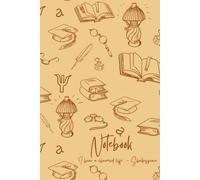 NOTEBOOK - I Bear A Charmed Life - Shakespeare: A colourful 120 page, A5 notebook, daily to do list, checklist, journal complete with quotes from William Shakespeare
