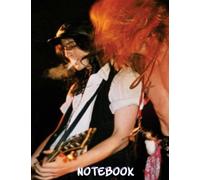 Notebook : Izzy Stradlin Guns N' Roses RockBand Lined Notebook Journal 100 Pages for School Supplies , Thankgiving Notebook Gift #363