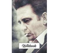 Notebook : Johnny Cash Lined Notebook Journal 102 Pages Journal for Teens, Perfect for School, Diary, Journal, Perfect Gift Series #47
