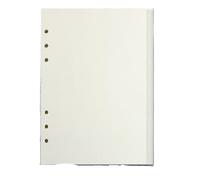 Notebook Journal 45 Sheets A5 A6 A7 Loose Leaf Notebook Refill Spiral Binder Inner Page Line Blank Craft Grid Inside Paper Stationery(A5 Blank)