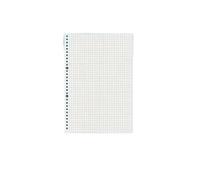 Notebook Journal 60 Sheets Notebook Refill Notepad Loose Leaf Binder Paper A4/ B5/A5 Blank/Grid/Lined Notebooks Writing Office School(A4 Grid)