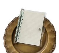 Notebook Journal A5 B5 20Holes Loose-Leaf Notebook Refill 60Sheet Spiral Binder Paper Index Inside Page Dot Grid Blank Stationery(Color13,A5 20Holes)