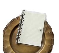 Notebook Journal A5 B5 20Holes Loose-Leaf Notebook Refill 60Sheet Spiral Binder Paper Index Inside Page Dot Grid Blank Stationery(Color15,A5 20Holes)