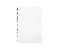 Notebook Journal A5 B5 20Holes Loose-Leaf Notebook Refill 60Sheet Spiral Binder Paper Index Inside Page Dot Grid Blank Stationery(Color1,A5 20Holes)
