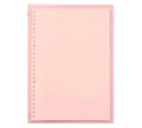 Notebook Journal A5 B5 20Holes Loose-Leaf Notebook Refill 60Sheet Spiral Binder Paper Index Inside Page Dot Grid Blank Stationery(Color8,A5 20Holes)