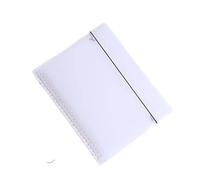 Notebook Journal A5 B5 20Holes Loose-Leaf Notebook Refill 60Sheet Spiral Binder Paper Index Inside Page Dot Grid Blank Stationery(Color19,A5 20Holes)
