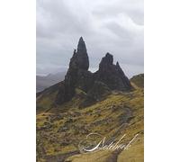 Notebook / Journal / Diary / Notizbuch "Old man of Storr" , Scotland, Highlands, Schottland 6x9 Inch, ca. DINA 5