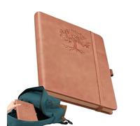 Notebook Journal,Diary with Hard Cover,Made of Real Leather and with Thick Paper | Daily Diary,For writing,note taking, keeping, at school, at work, during business trips and can