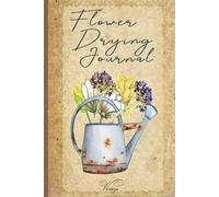 Notebook / Journal for Pressed Flowers: Flower Art Journal | Journal And log Book | Press Flower Space & Note Page (Look Inside) Dried flower Notebook, Cottagecore Design