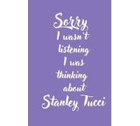 Notebook Journal for stanley tucci Lovers. 120 pages 6x9 inches