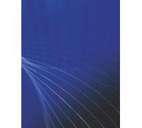 Notebook: Journal Notebook, Blue & Black, College Lined, 8.5x11, Soft Cover, Blue & White Journal Notes, 100 Pages-Double Sided, Blue Cover