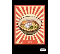 Notebook Journal: Vintage Udon Japanese Style| College Ruled Lined Pages