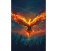 Notebook Journal with Phoenix Flying Cover: for work or personal use for everything you need to write down