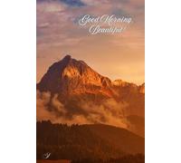 Notebook Journal with Sunrise Over the Mountains Cover: for work or personal use for everything you need to write down