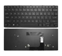 Notebook Keyboard For ACER TravelMate B3 Spin 11 TMB311RN-33 B311RN-33 TMB311RN-33-C62J TMB311RN-33-TCO English US Black New