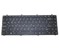 Notebook Keyboard For CLEVO W230 W230SD W230SS W230ST MP-13C23USJ4302 6-80-W23D0-010-1 United States US With Grey Frame And Backlit New