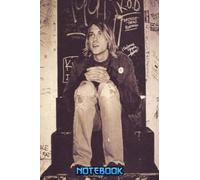 Notebook : Kurt Cobain Notebook 100 Pages Lined Pages Journal For Home, Work , Students and Teens #415