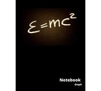 Notebook: |Laboratory Notebook| Research Notebook for Science| Drawing Notebook| Graph paper notebook| Writing Journal for adults| soft cover (8.5 x ... Pages/50 sheets white colour pages-E=MC math