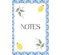 NOTEBOOK: LEMON AMALFI COAST INSPIRED NOTEBOOK