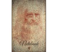 NOTEBOOK: Leonardo Da Vinci notebook with 120 lined pages 6” x 9” perfect for everyday use | A journal with perfectly spaced lines to leave plenty of ... | Leonardo Da Vinci composition notebook