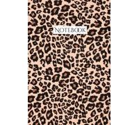 Notebook Leopard Print Design: Composition Notebook, Journal "6 x 9" - 105 pages