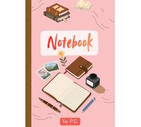 Notebook: Libreta para escribir poemas, cuentos, novelas, relatos y pensamientos. Cuaderno de Literatura de 100 paginas, Escritura Creativa, Diario de Poesía, y Notas para Escritores