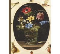 Notebook - Lined, 100 Pages | Cover Art: Clara Peeters "Still Life with Flowers in a Glass Vase Surrounded by Insects and a Snail": Ideal for ... and admirers of classic still life art