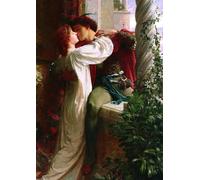 NOTEBOOK: LINED NOTEBOOK - A4 FORMAT - MAXI NOTEBOOK - 150 PAGES- LARGE FORMAT - 1R - Frank Dicksee: Romeo and Juliet - PICTURE COVER- FAMOUS PICTURE