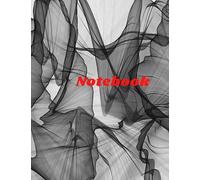Notebook: Lined notebook, abstract black and white ,Notebook Journal , 100 Pages - Large (8.5 x 11 inches) A4, carnet de note A4