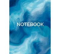Notebook: Lined Notebook Journal - Misty Blue - 120 Pages - Large (8.5 x 11 inches)
