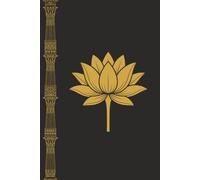 Notebook: Lotus of the Nile - Premium Lined Journal | Pharaoh's Gold Collection | Egyptian Art Notebook | 6 x 9 in | 120 Pages