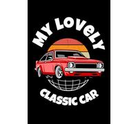notebook lover's car,classic car notebook ,classic car journal, personalized classic car