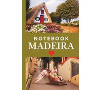 Notebook Madeira: Madeira Island Journal: Tropical Travel Notebook | Minimalist Lined Pages with Palm & Monstera Accents | 5x8, 120 Pages